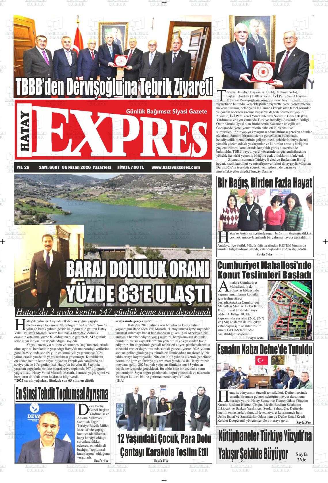 Hatay Expres 06.04.2026