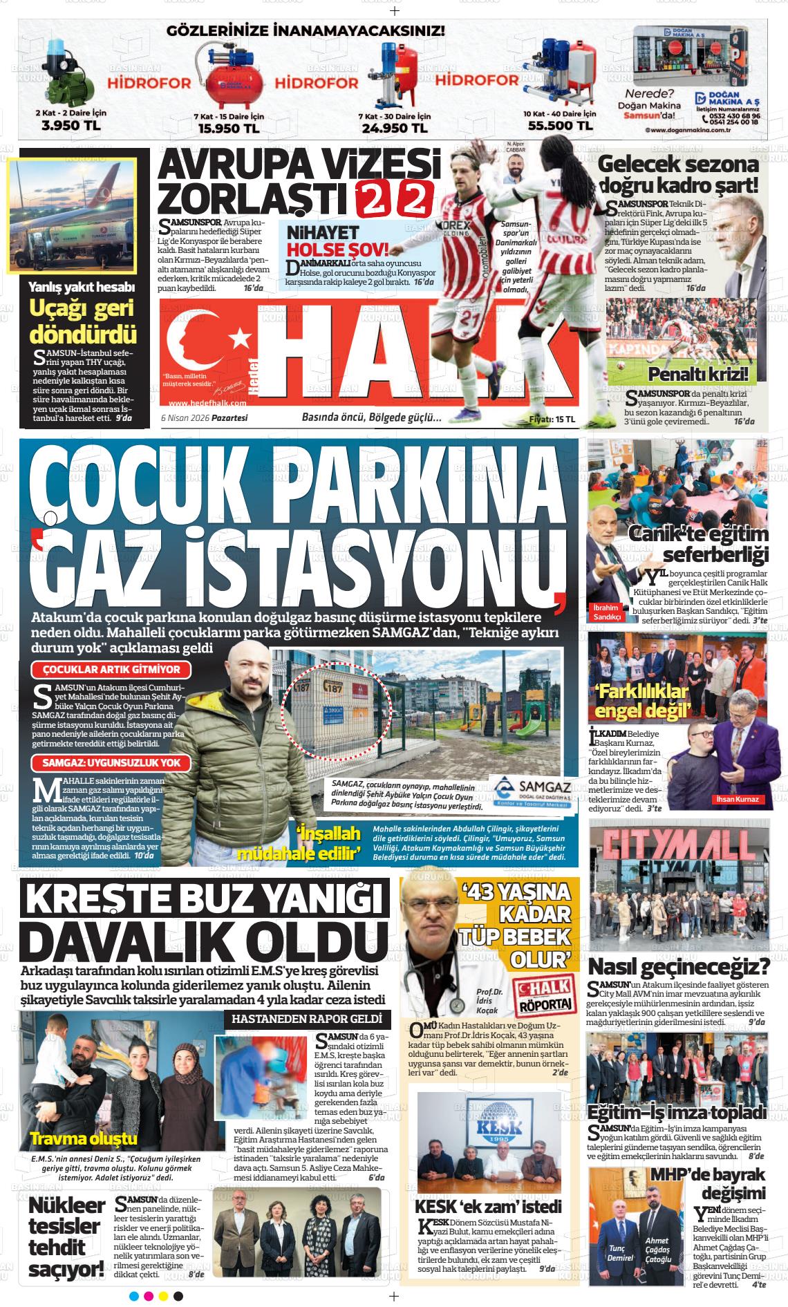 Samsun Hedefhalk 06.04.2026