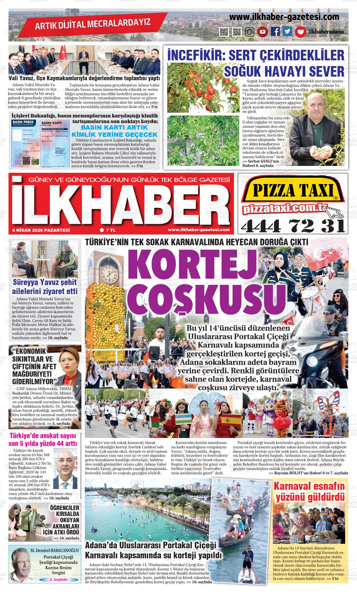 Adana Ilkhaber 06.04.2026