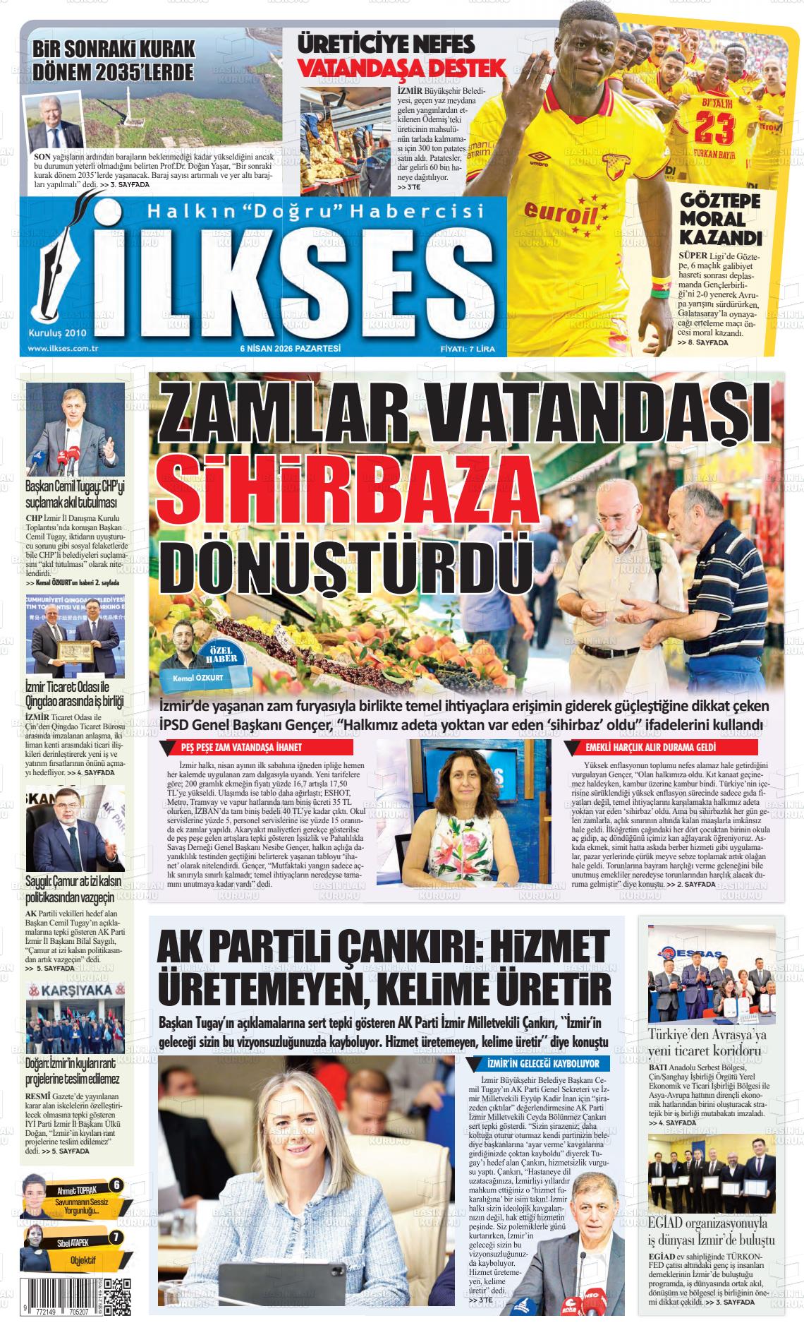 Izmir Ilkses 06.04.2026