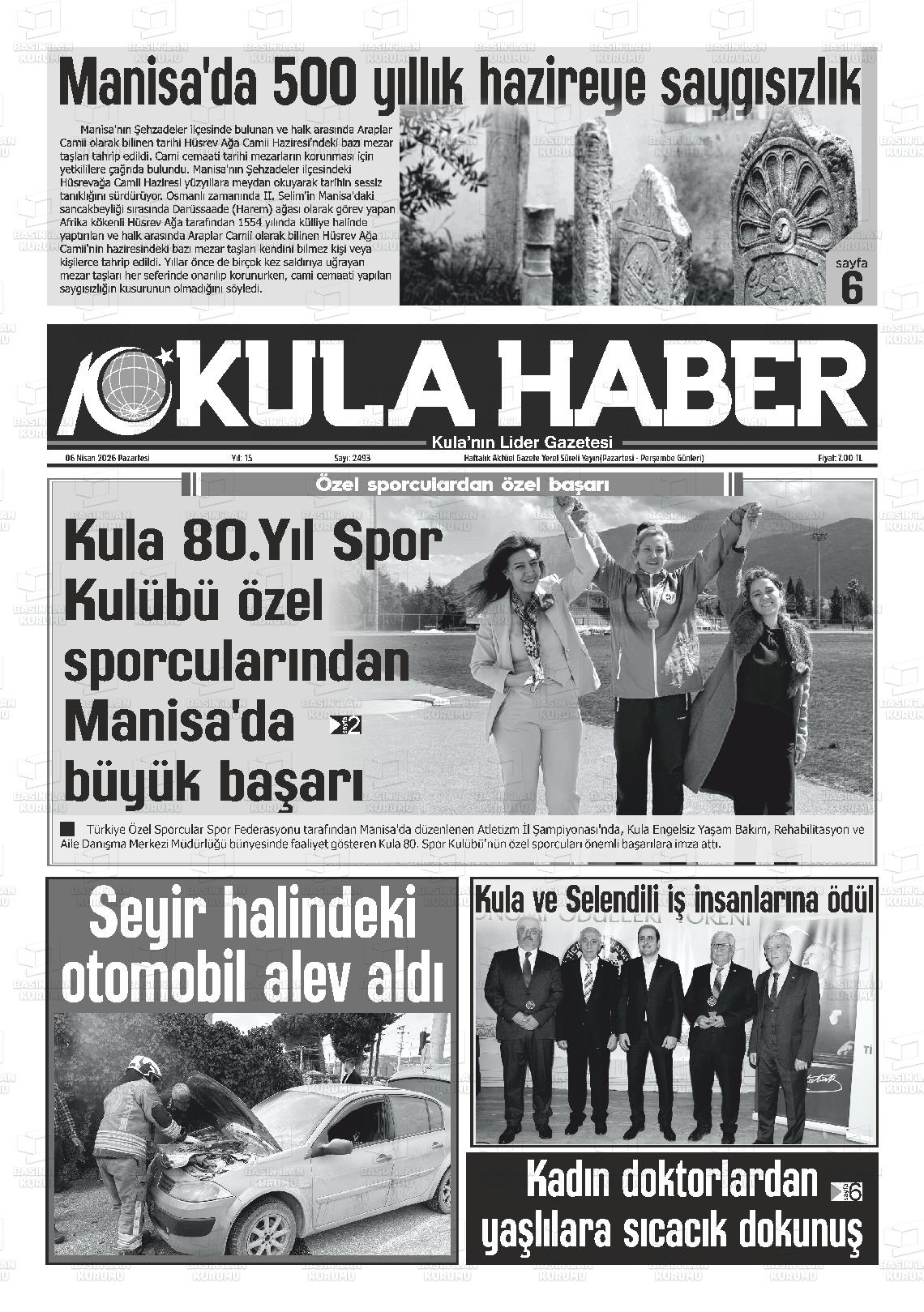 Manisa Kulahaber 06.04.2026