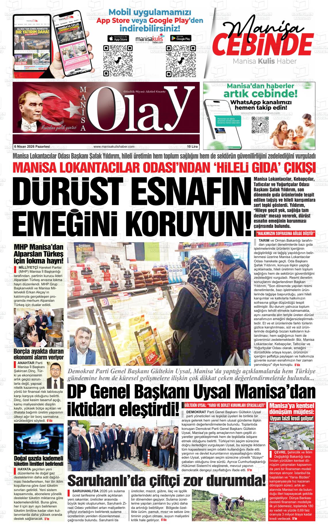 Manisa Olay 06.04.2026