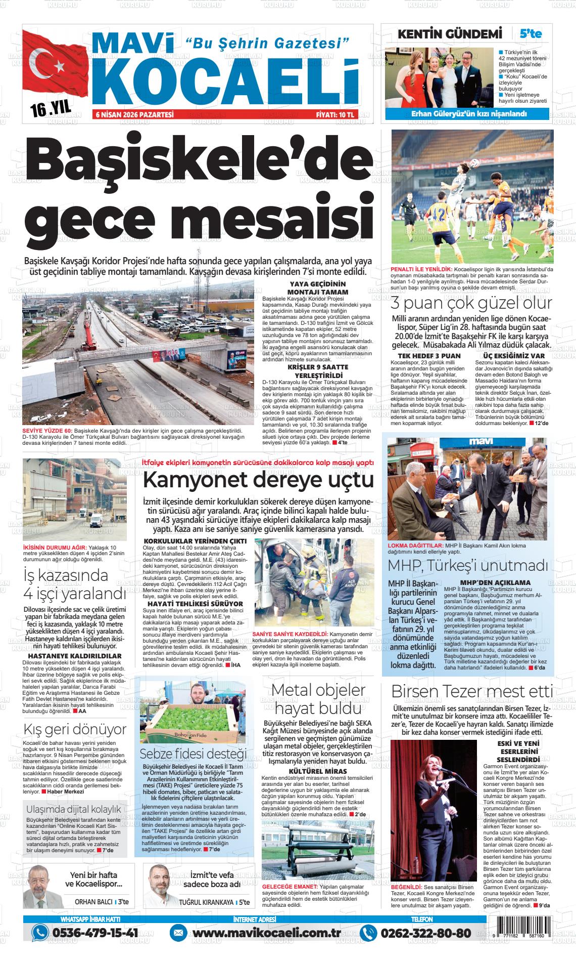 Kocaeli Mavi 06.04.2026