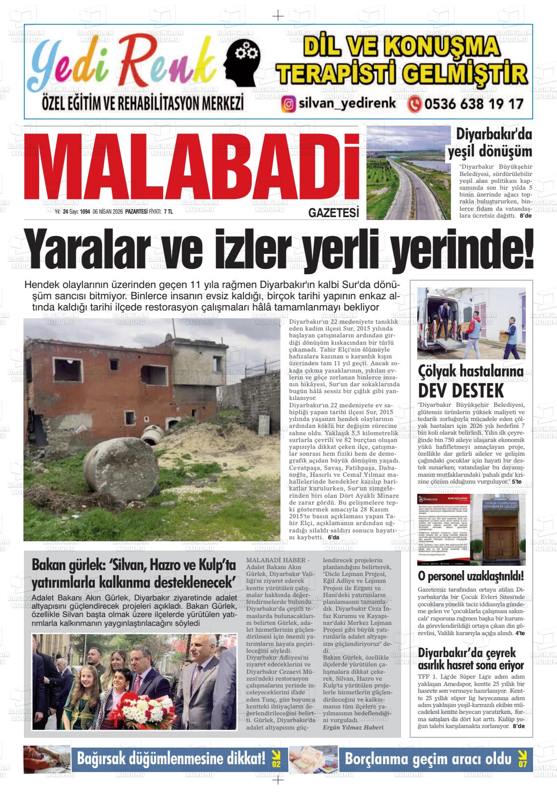 Diyarbakir Mezopotamya 06.04.2026