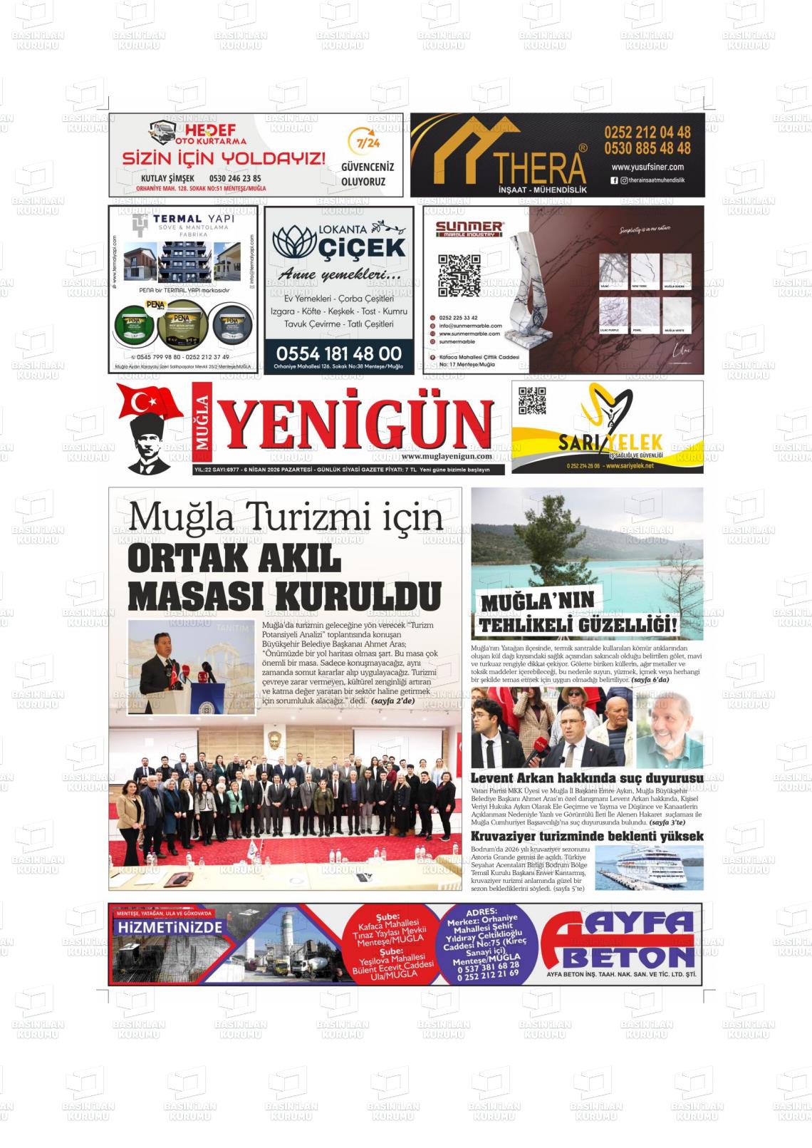 Mugla Yenigun 06.04.2026