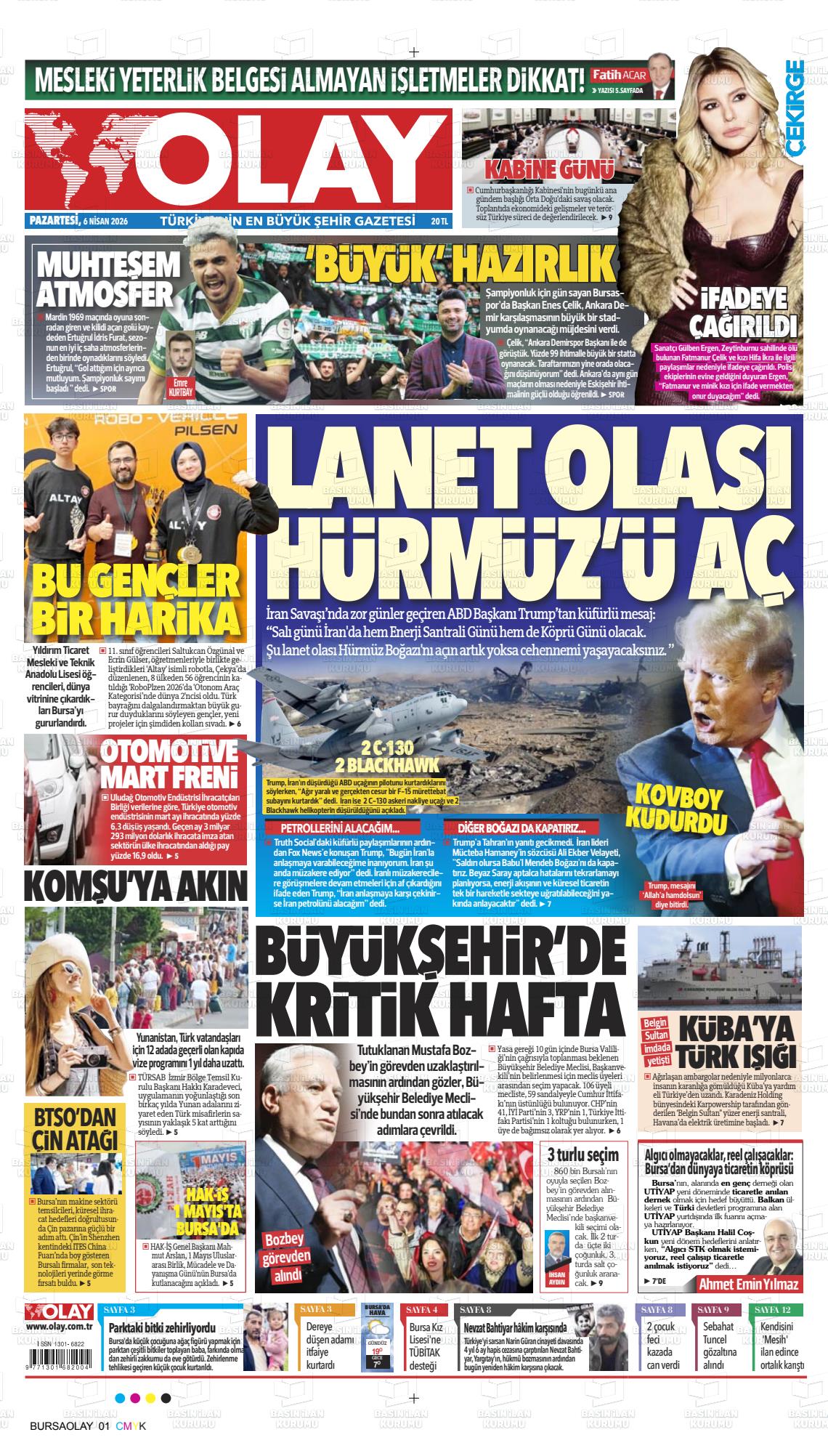 Hatay Olay 06.04.2026