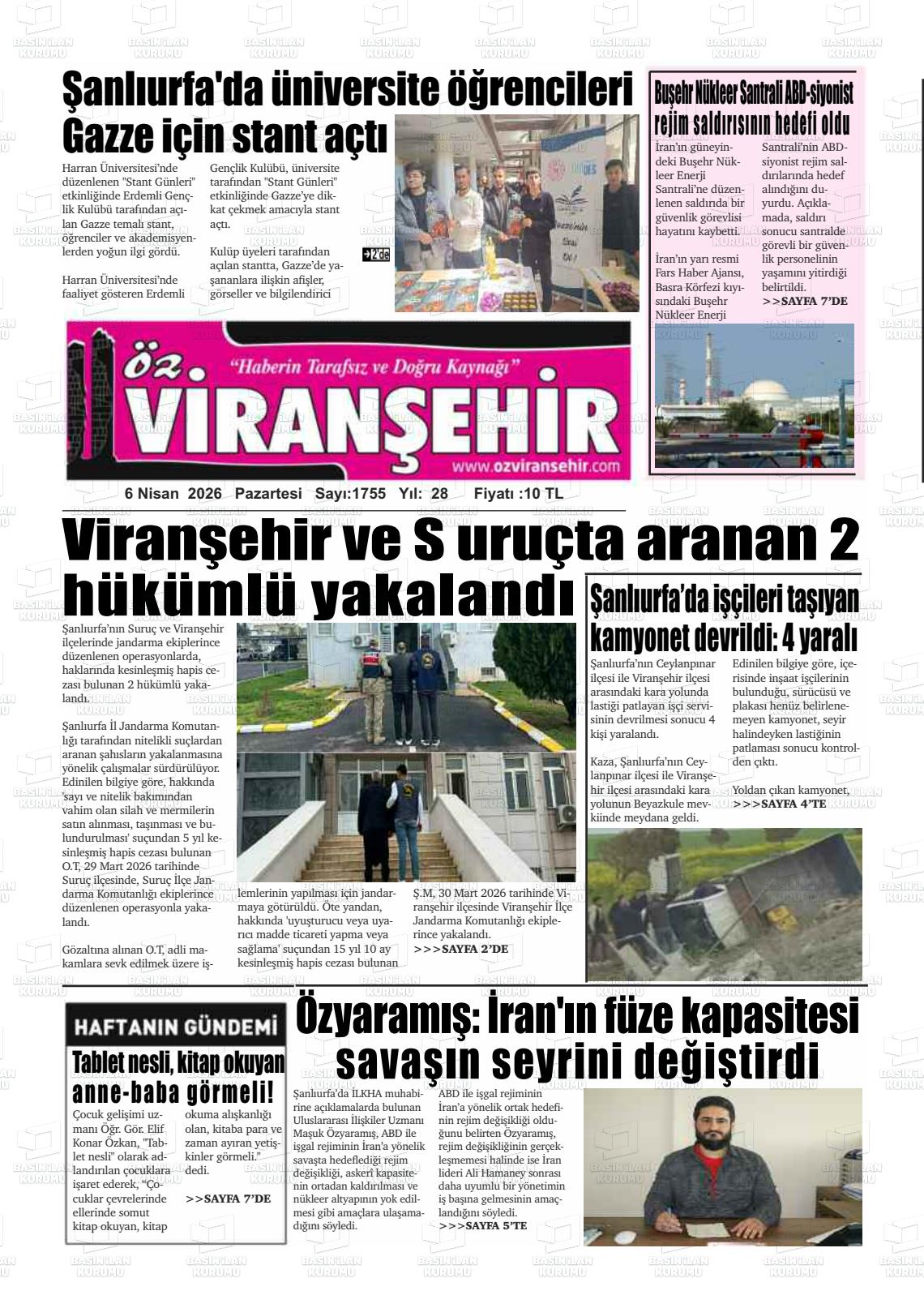 Sanliurfa Ozviransehir 06.04.2026