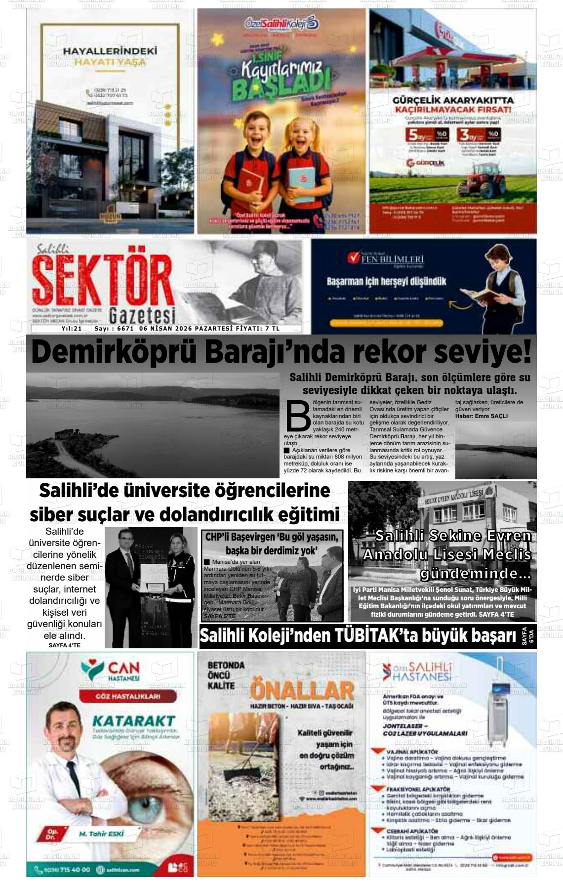 Manisa Salihlisektor 06.04.2026