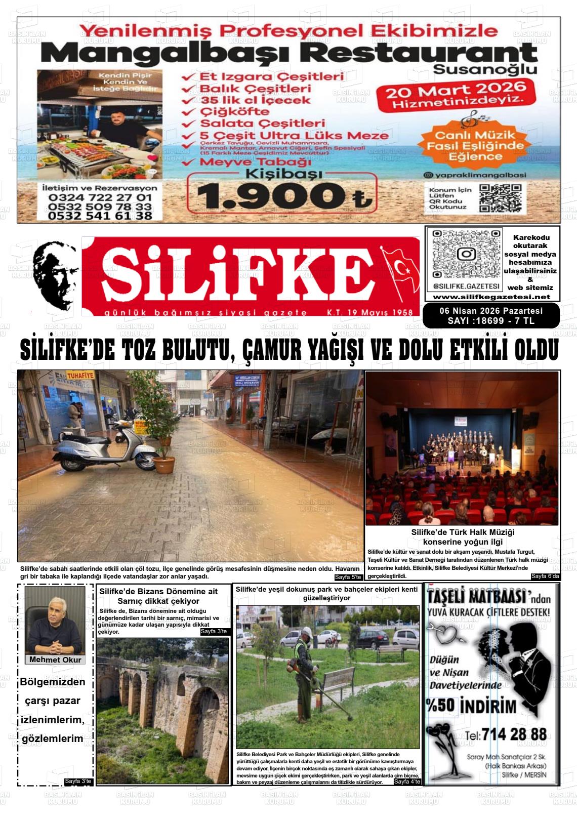 Mersin Silifke 06.04.2026