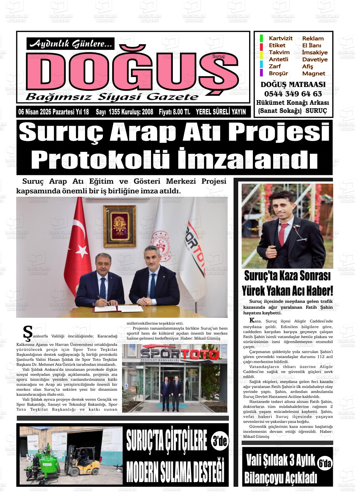 Sanliurfa Surucdogus 06.04.2026