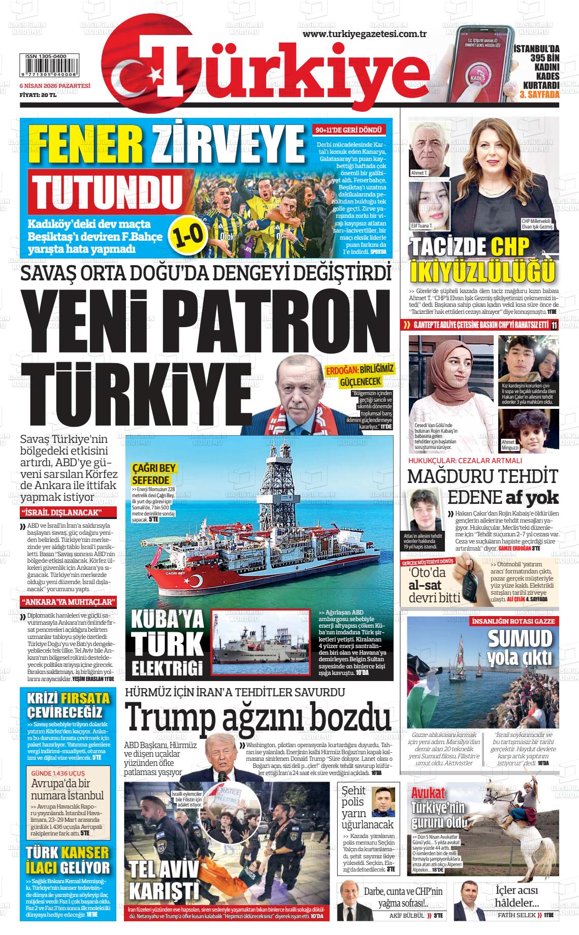 Türkiye Gazetesi 06.04.2026
