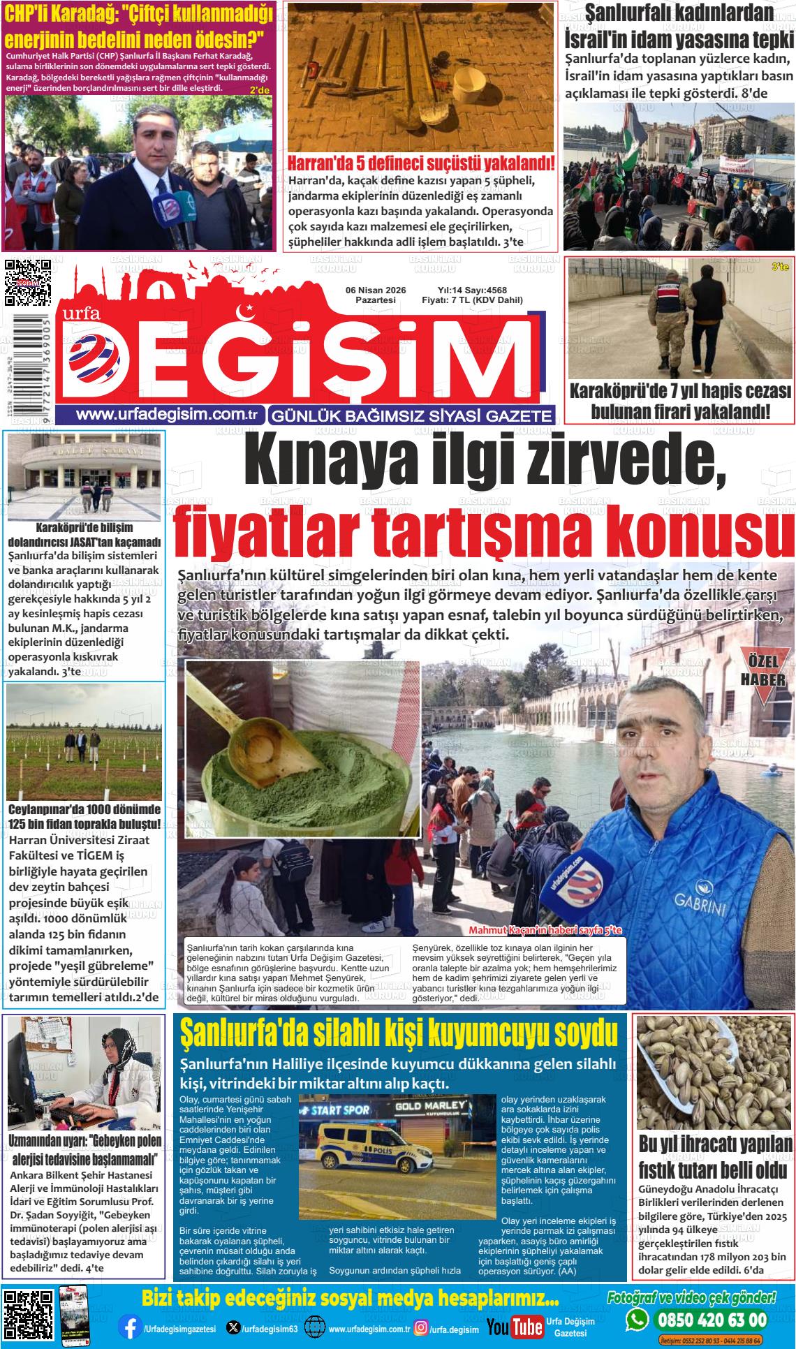 Sanliurfa Urfastar 06.04.2026