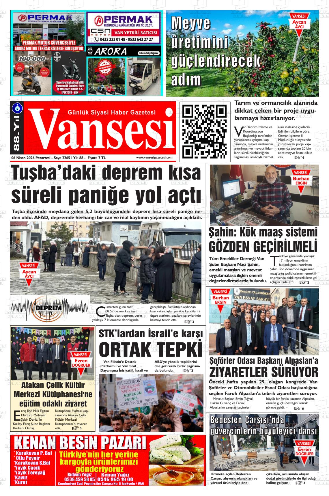 Van Sesi 06.04.2026