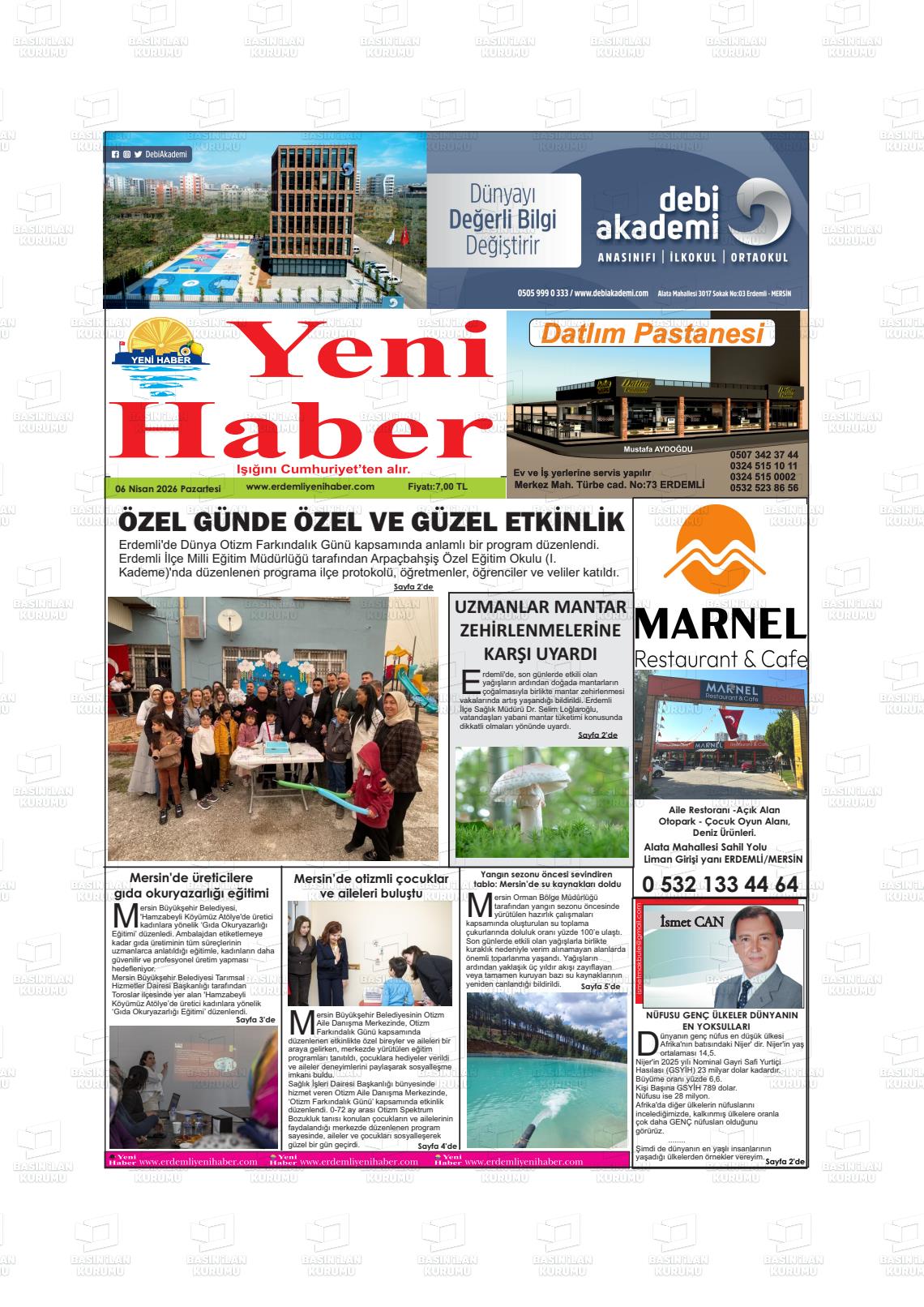 Konya Yenihaber 06.04.2026