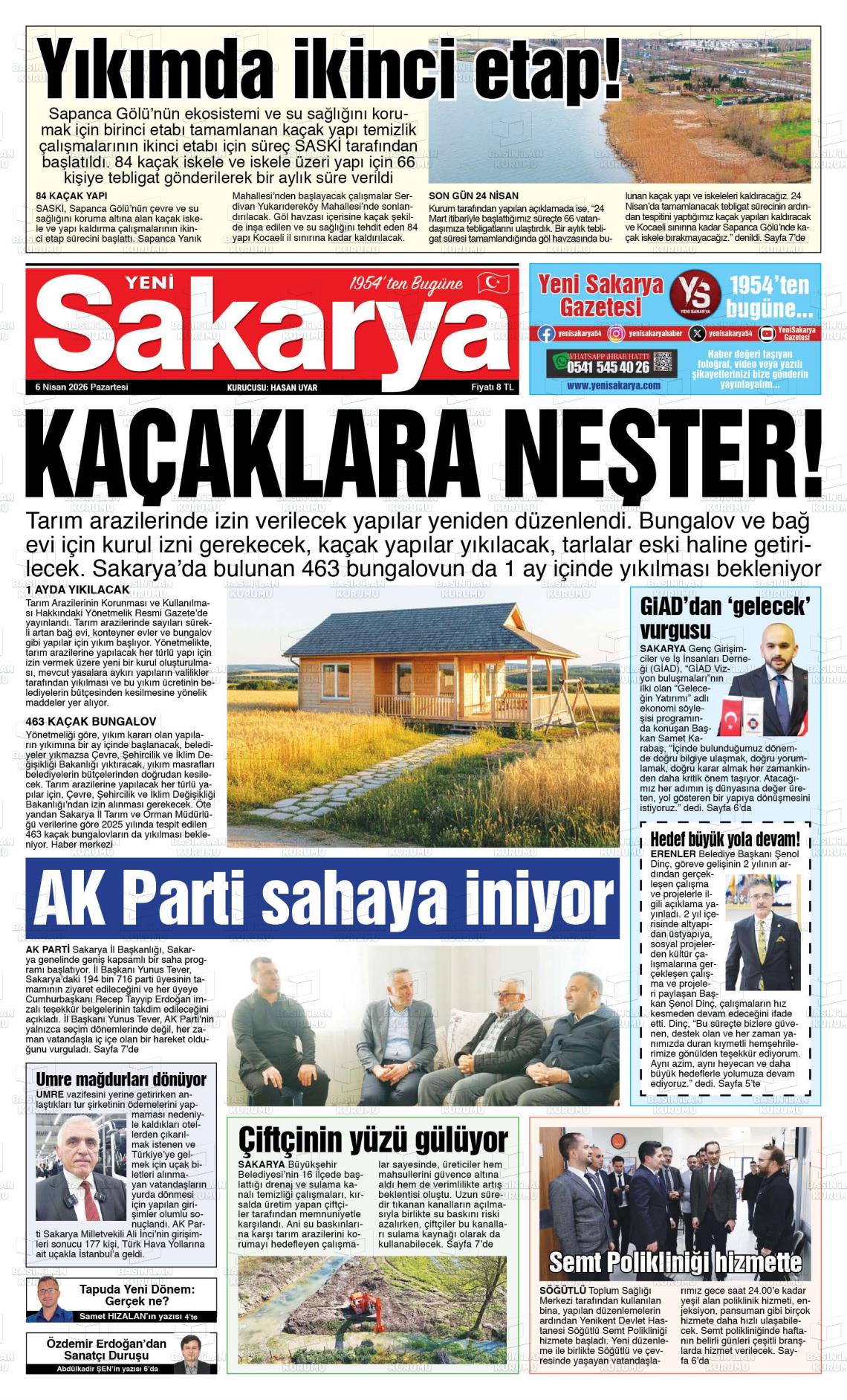 Sakarya Yeni 06.04.2026