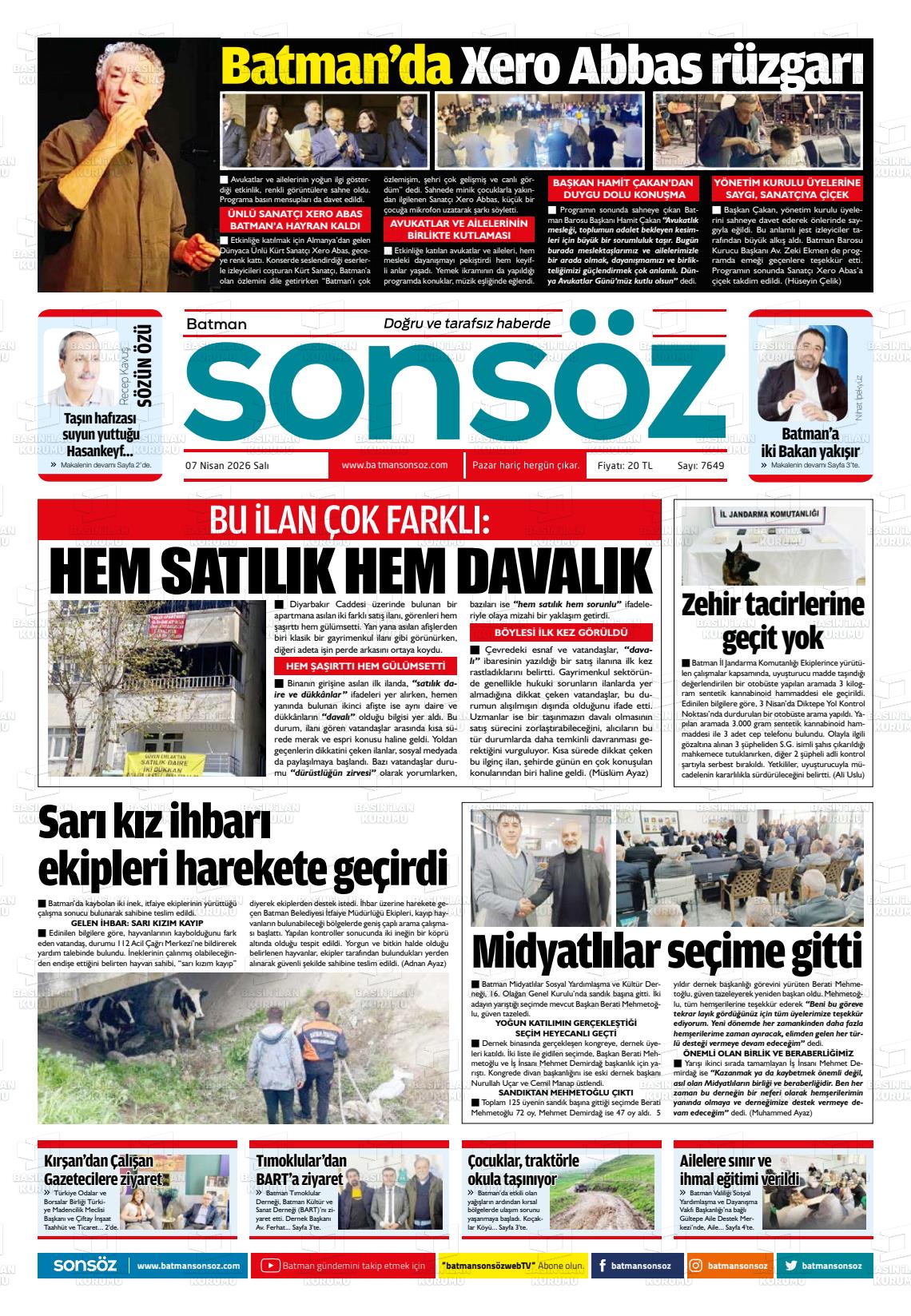 Batman Sonsoz 07.04.2026