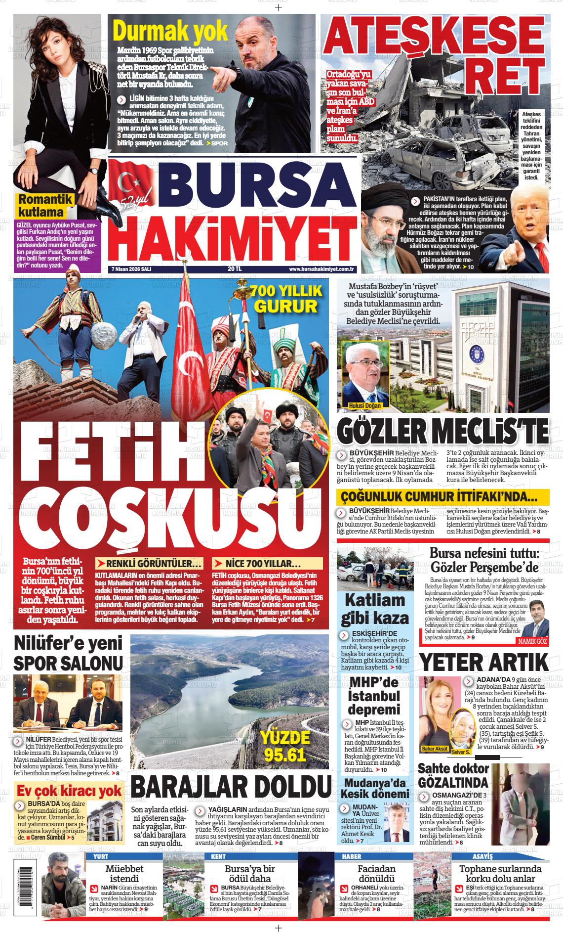 Bursa Hakimiyet 07.04.2026