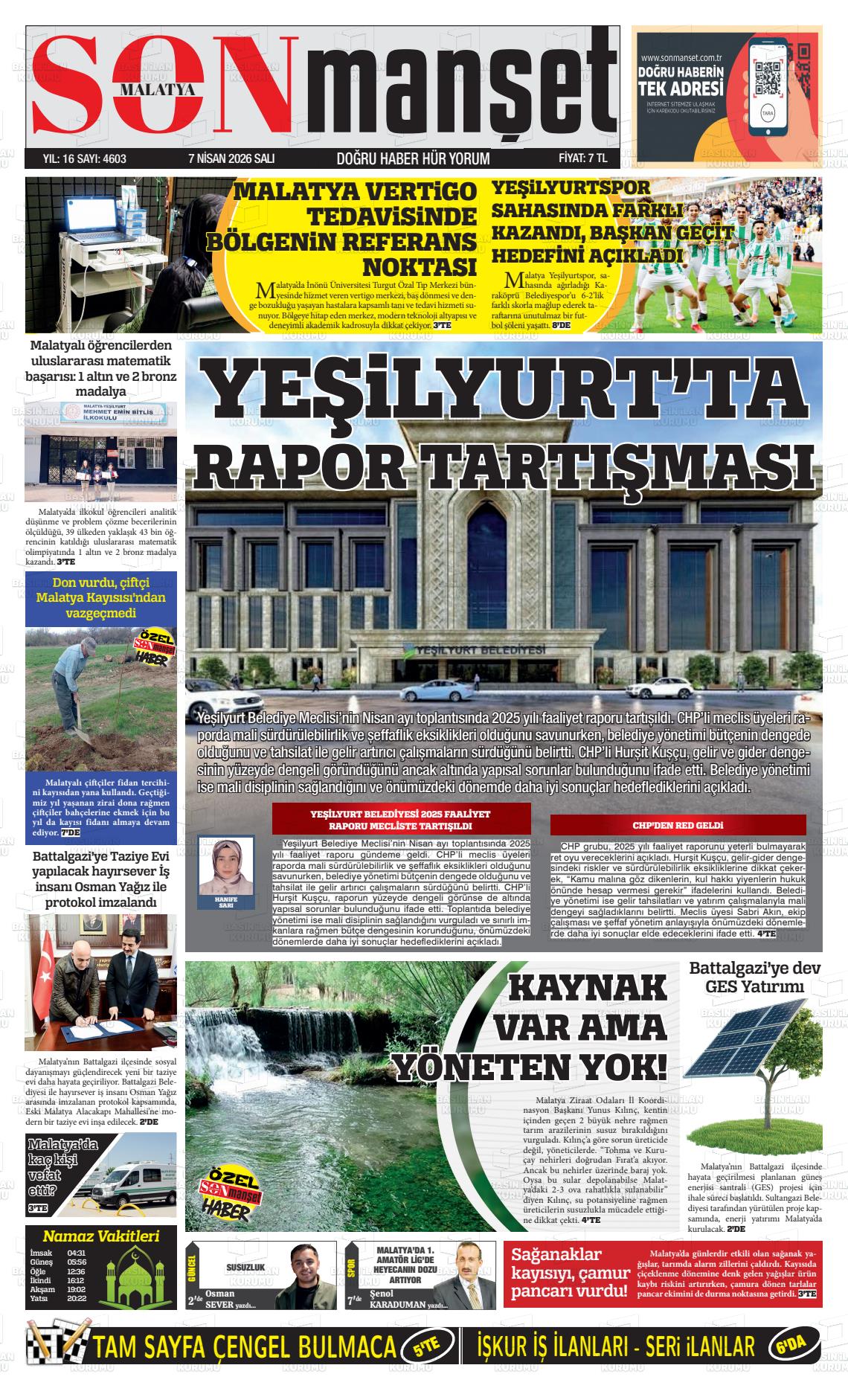 Malatya Busabah 07.04.2026