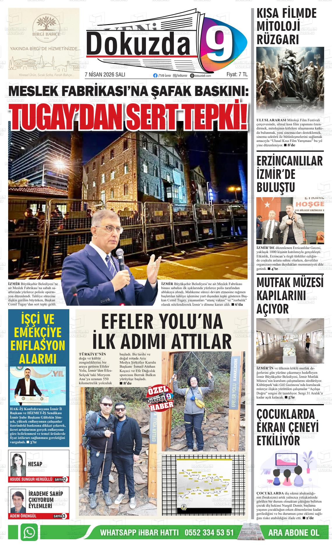 Izmir Buyuktorbali 07.04.2026