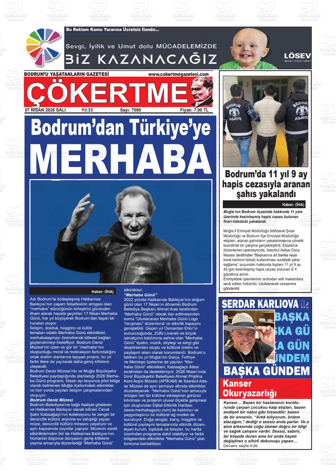 Mugla Cokertme 07.04.2026