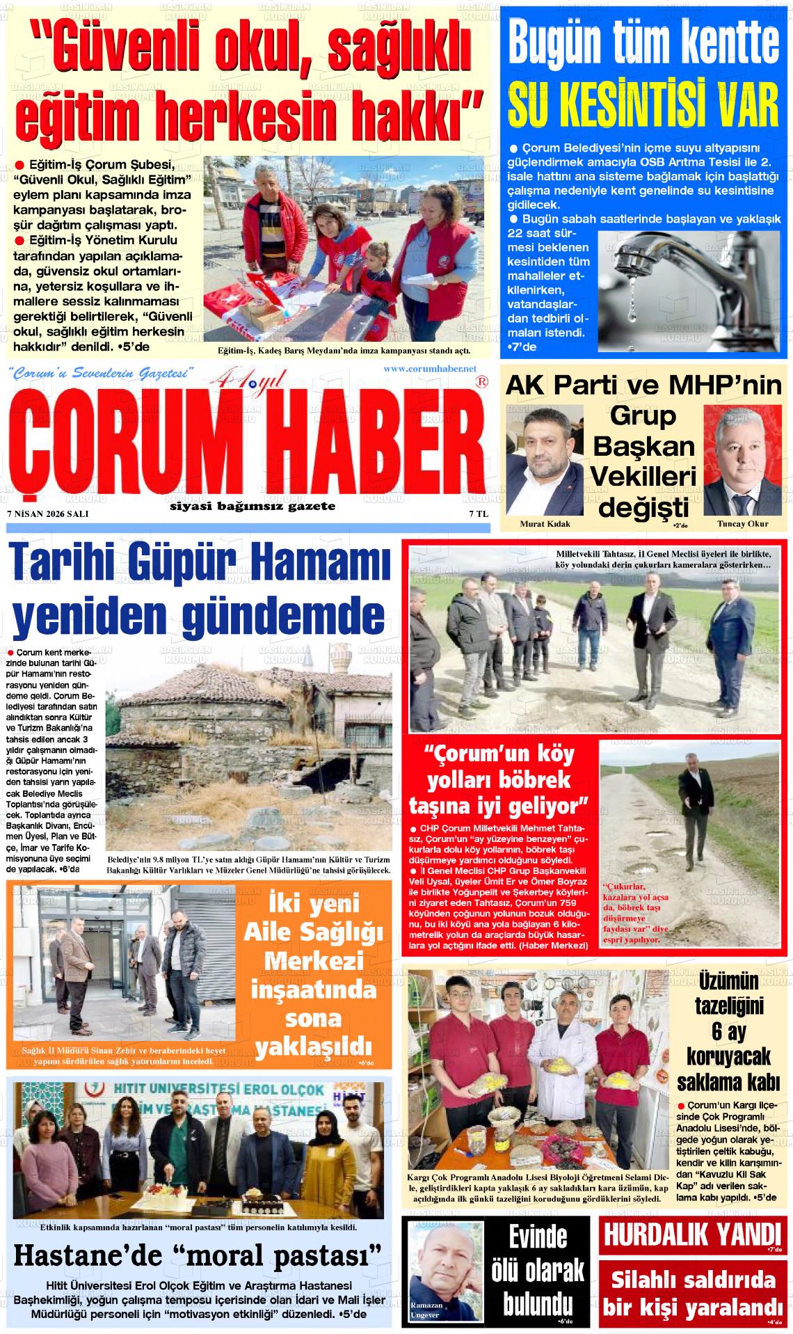 Corum Haber 07.04.2026