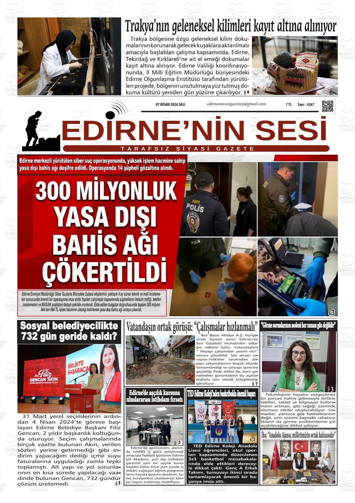 Edirne Star 07.04.2026