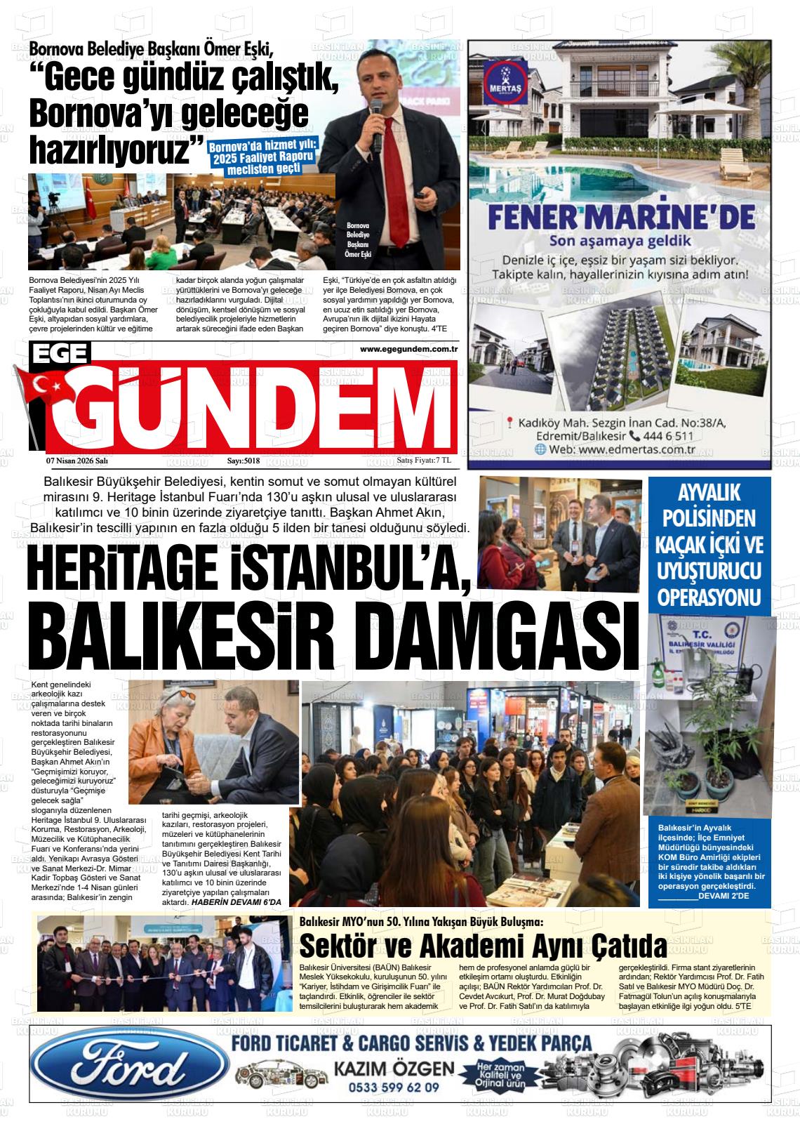 Balikesir Egegundem 07.04.2026