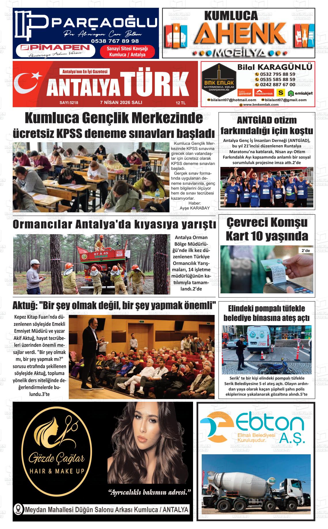 Antalya Finikea 07.04.2026