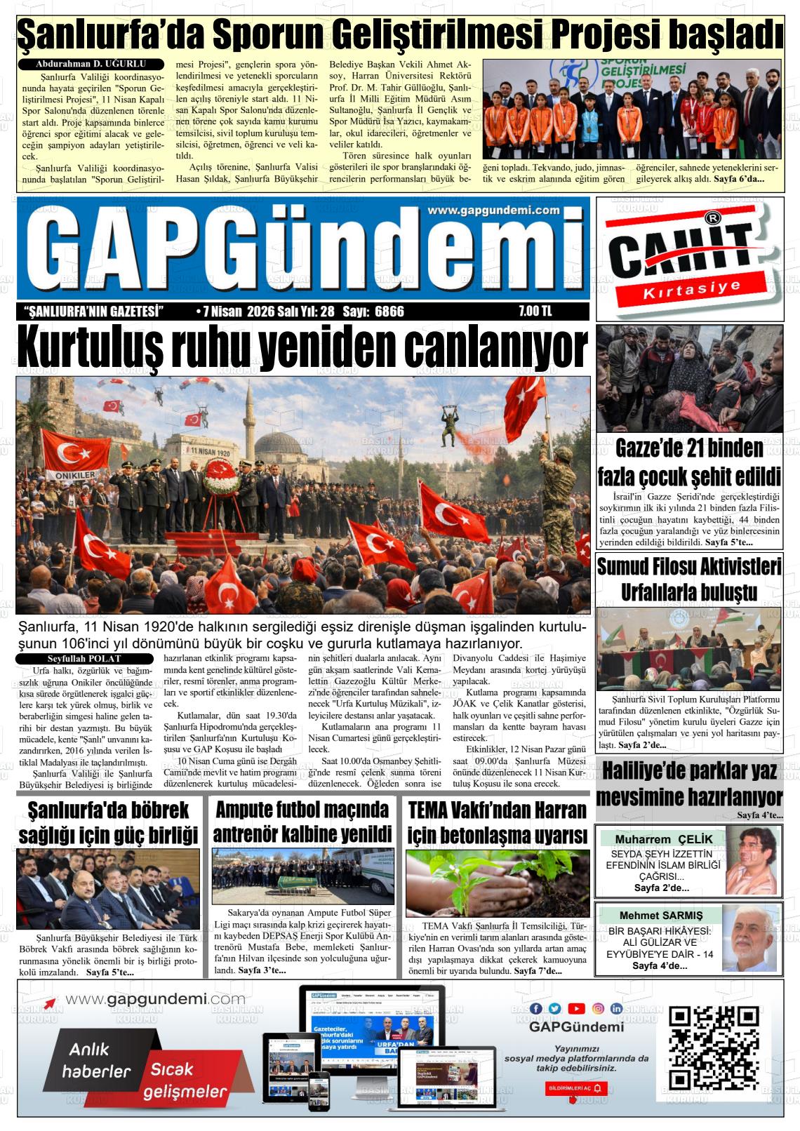 Sanliurfa Gapgundemi 07.04.2026
