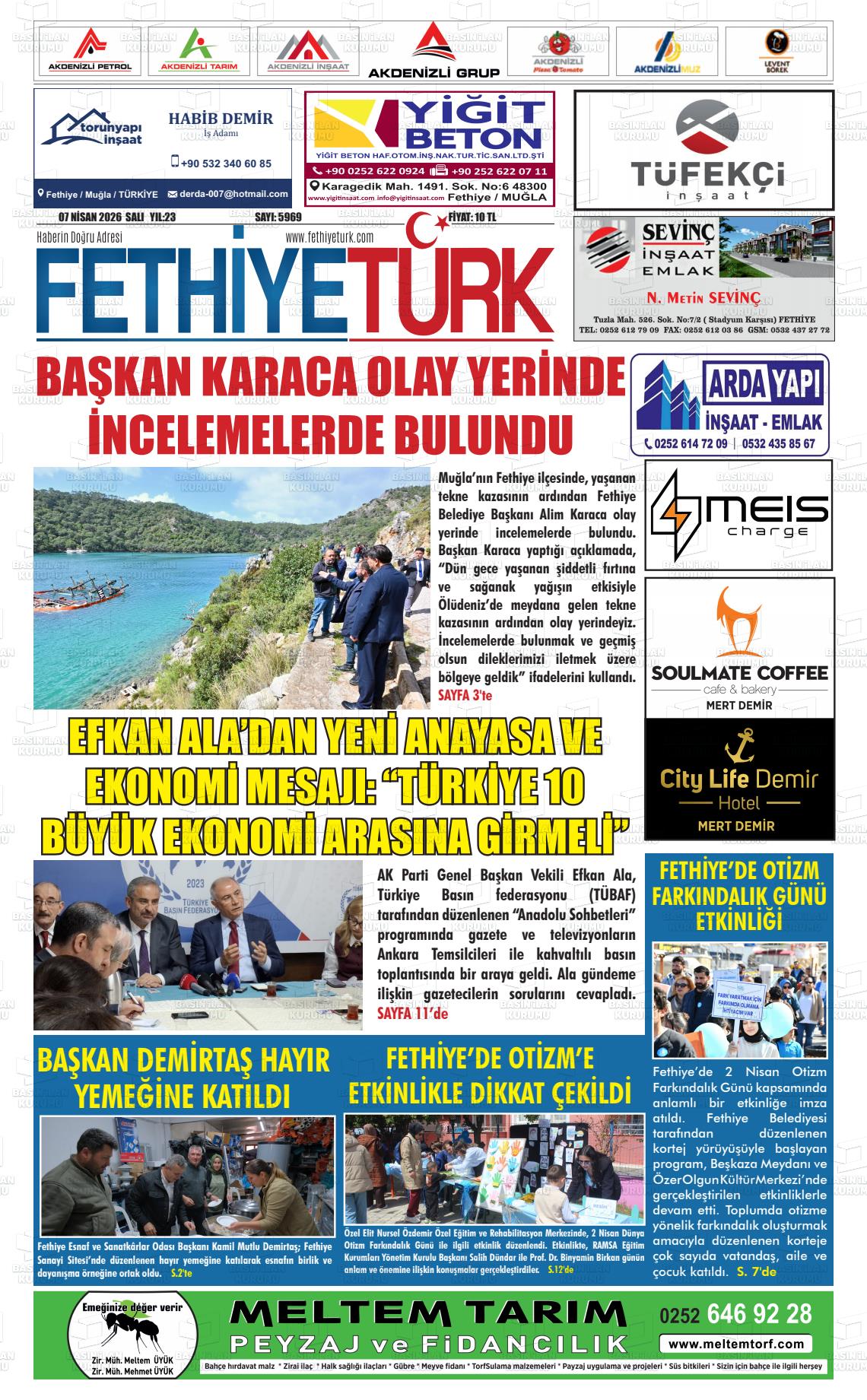 Mugla Gozdefethiye 07.04.2026