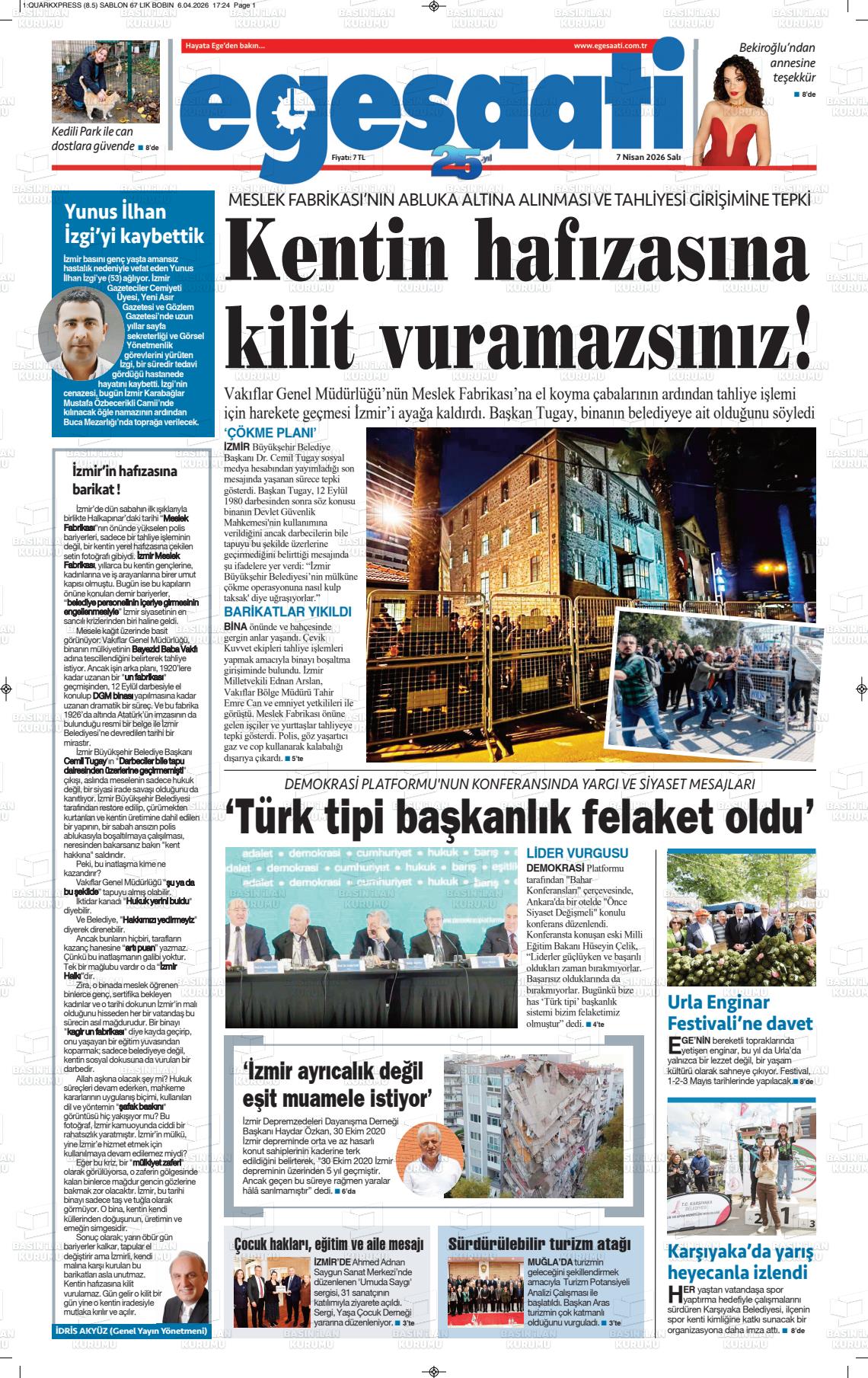 Izmir Haberekspres 07.04.2026