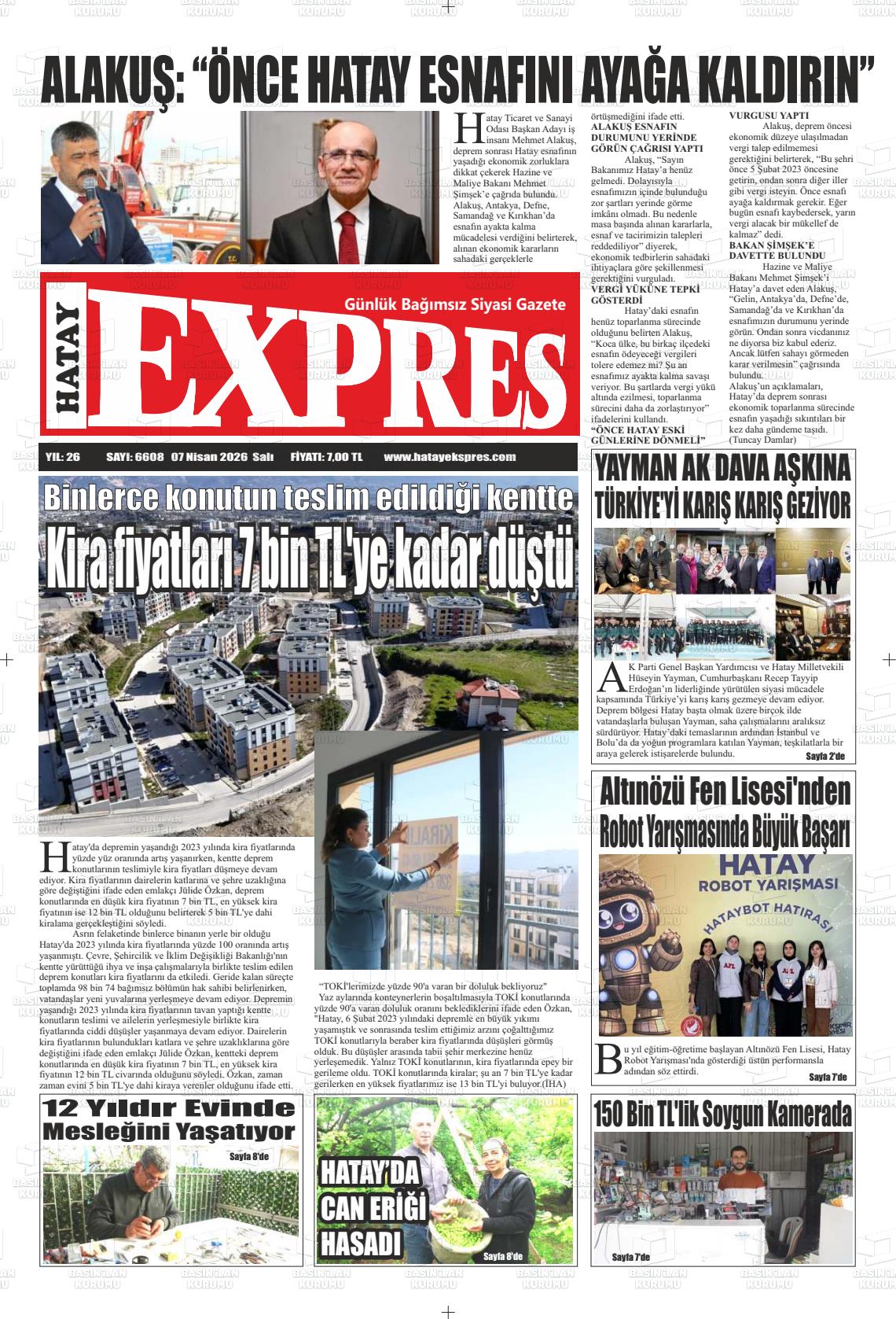 Hatay Expres 07.04.2026