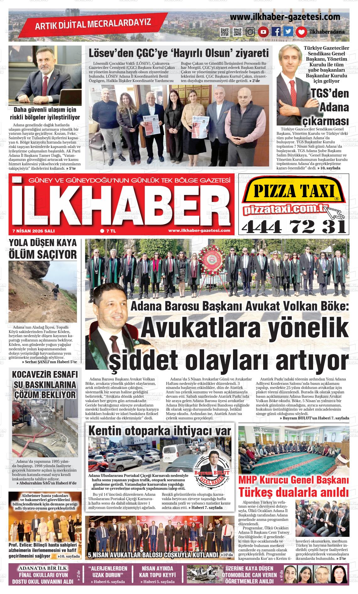 Adana Ilkhaber 07.04.2026