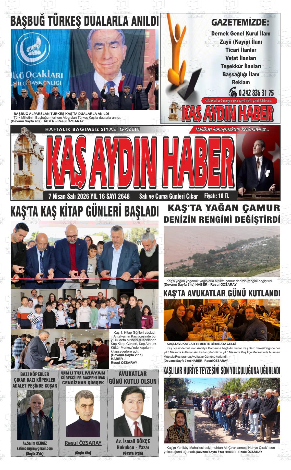 Antalya Kasaydinheber 07.04.2026
