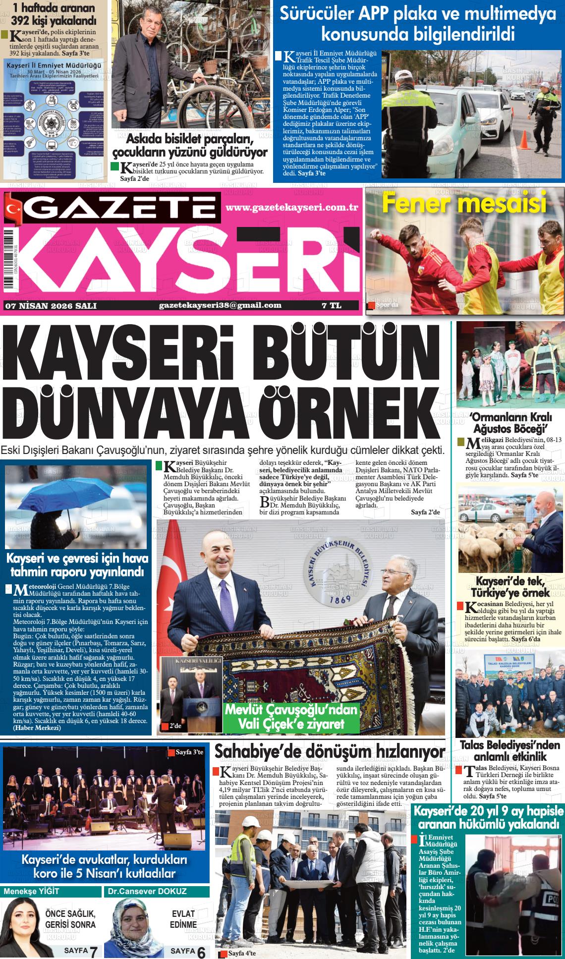 Kayseri Haber 38 07.04.2026