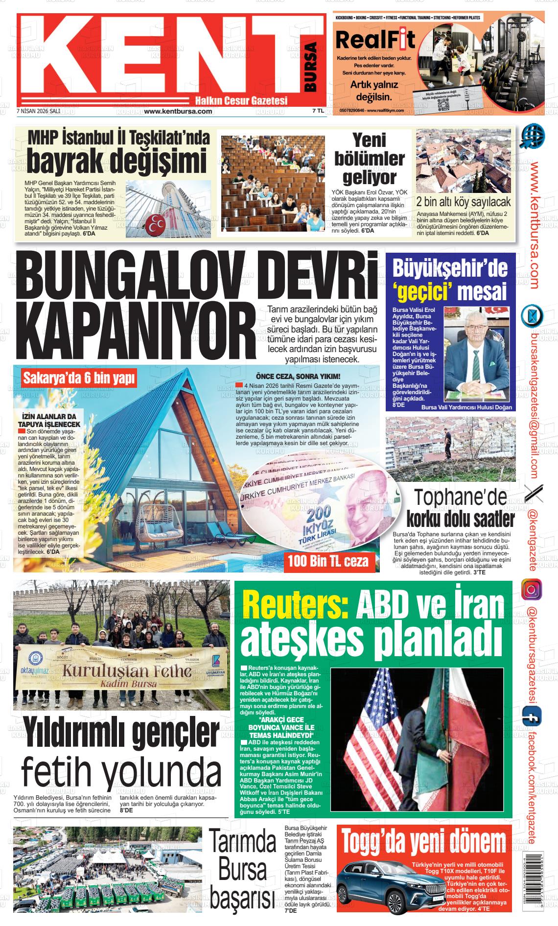 Bursa Kent 07.04.2026