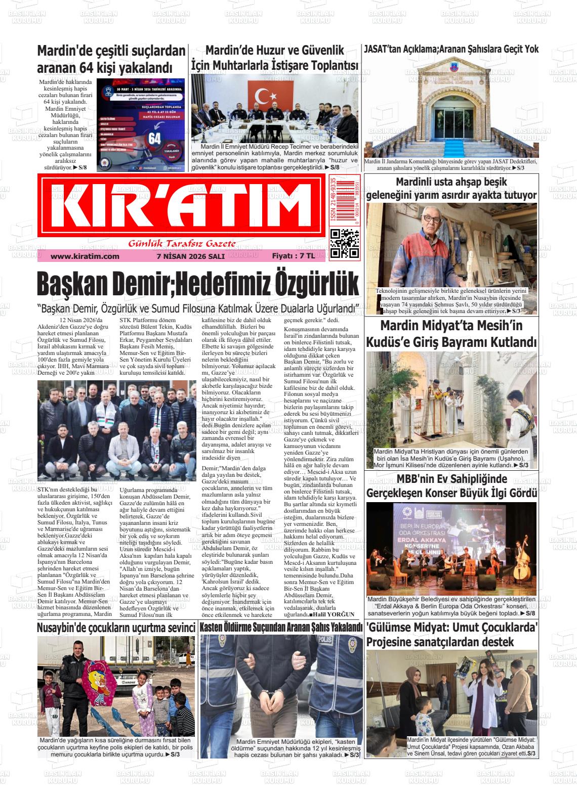 Mardin Kiratim 07.04.2026