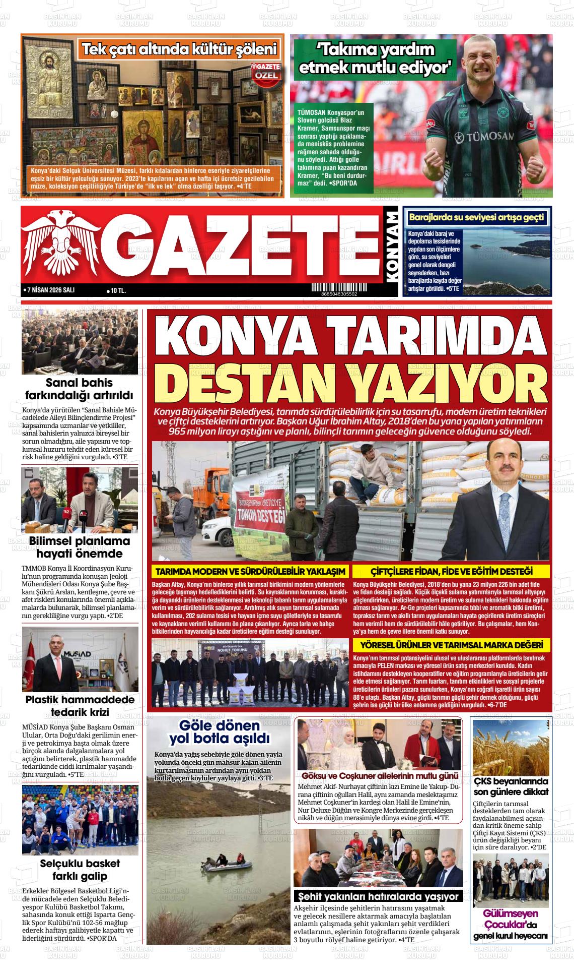 Konya Yenigun 07.04.2026