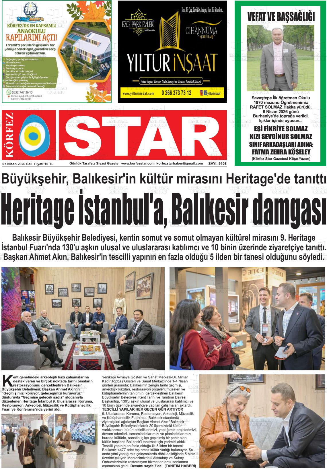 Balikesir Korfezstar 07.04.2026