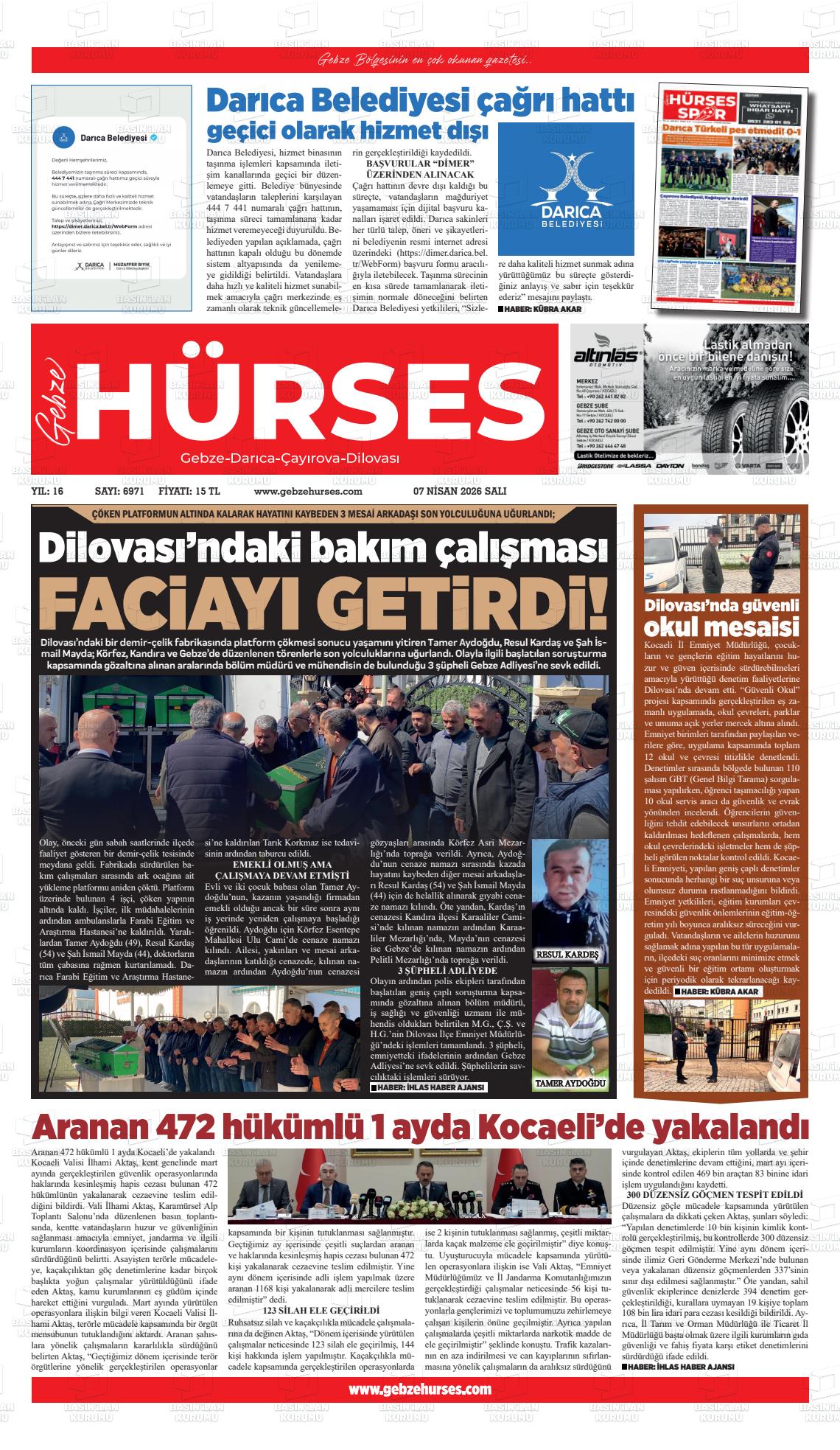 Kocaeli Marmaragebze 07.04.2026