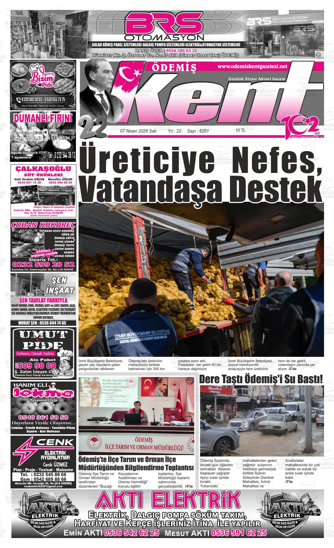 Izmir Odemiskent 07.04.2026