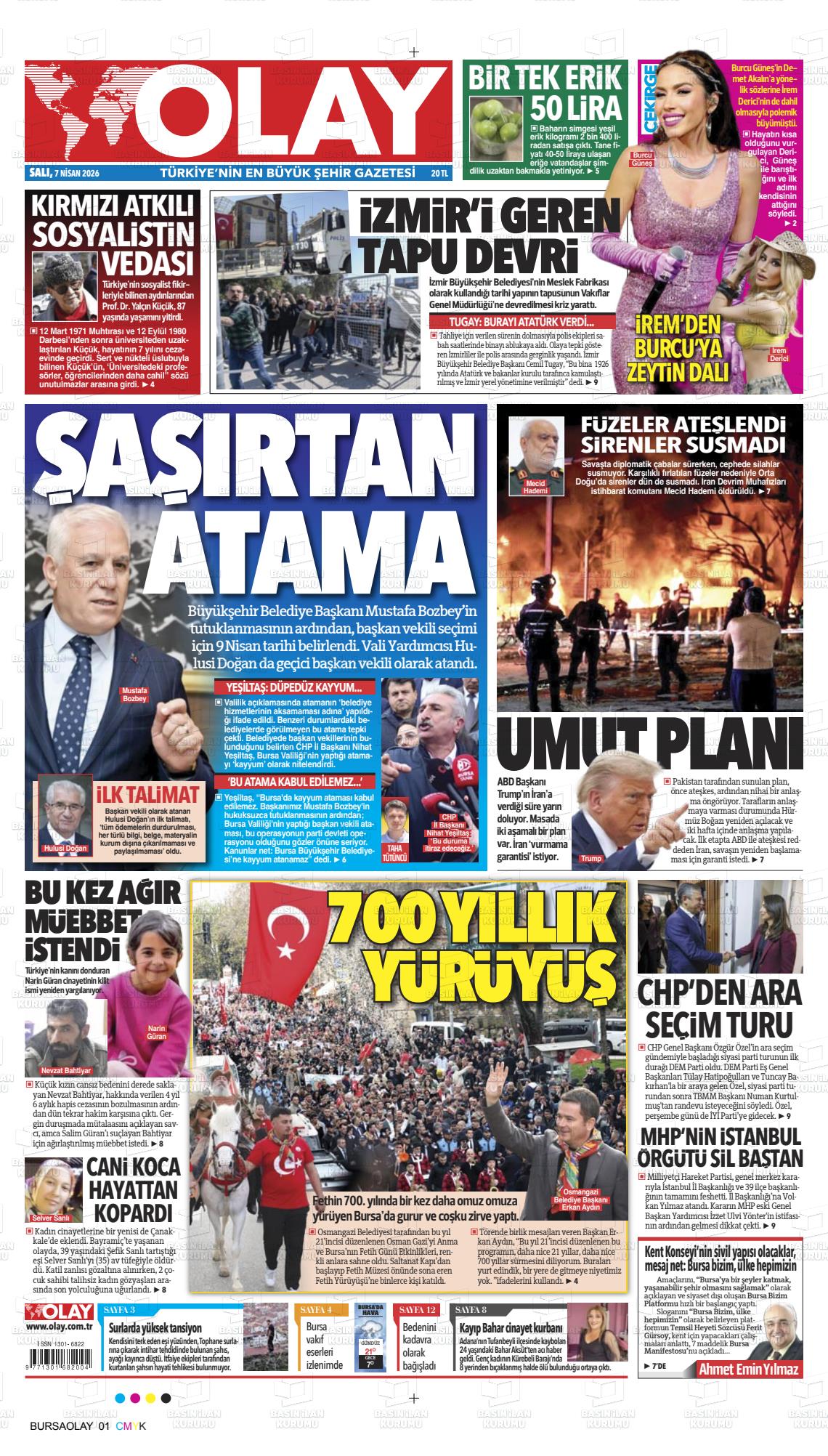 Hatay Olay 07.04.2026