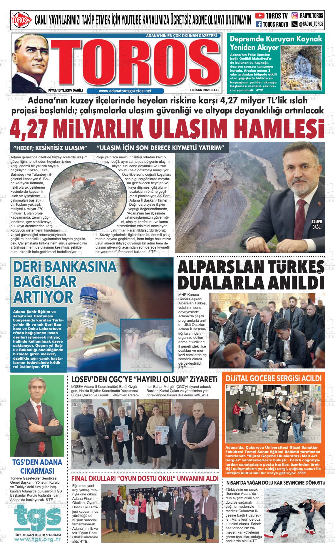 Antalya Toros 07.04.2026