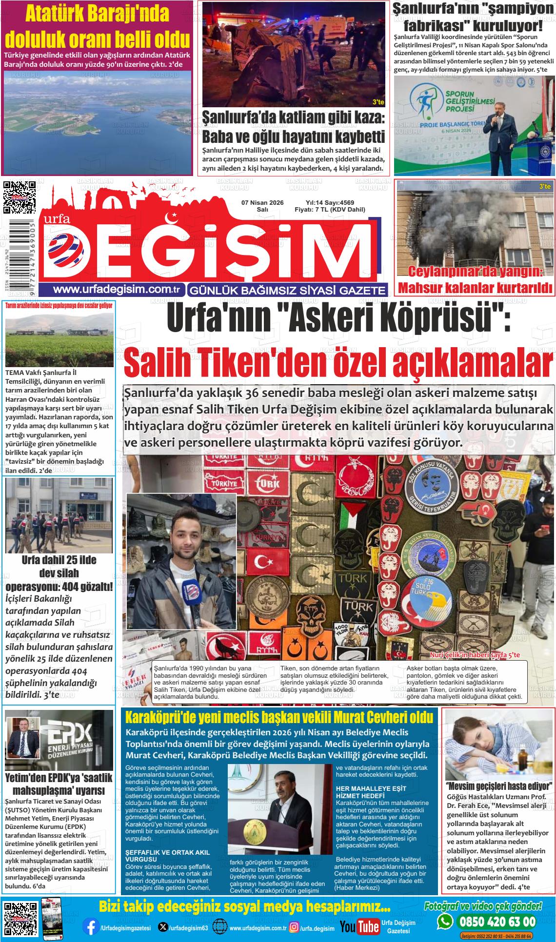 Sanliurfa Urfastar 07.04.2026