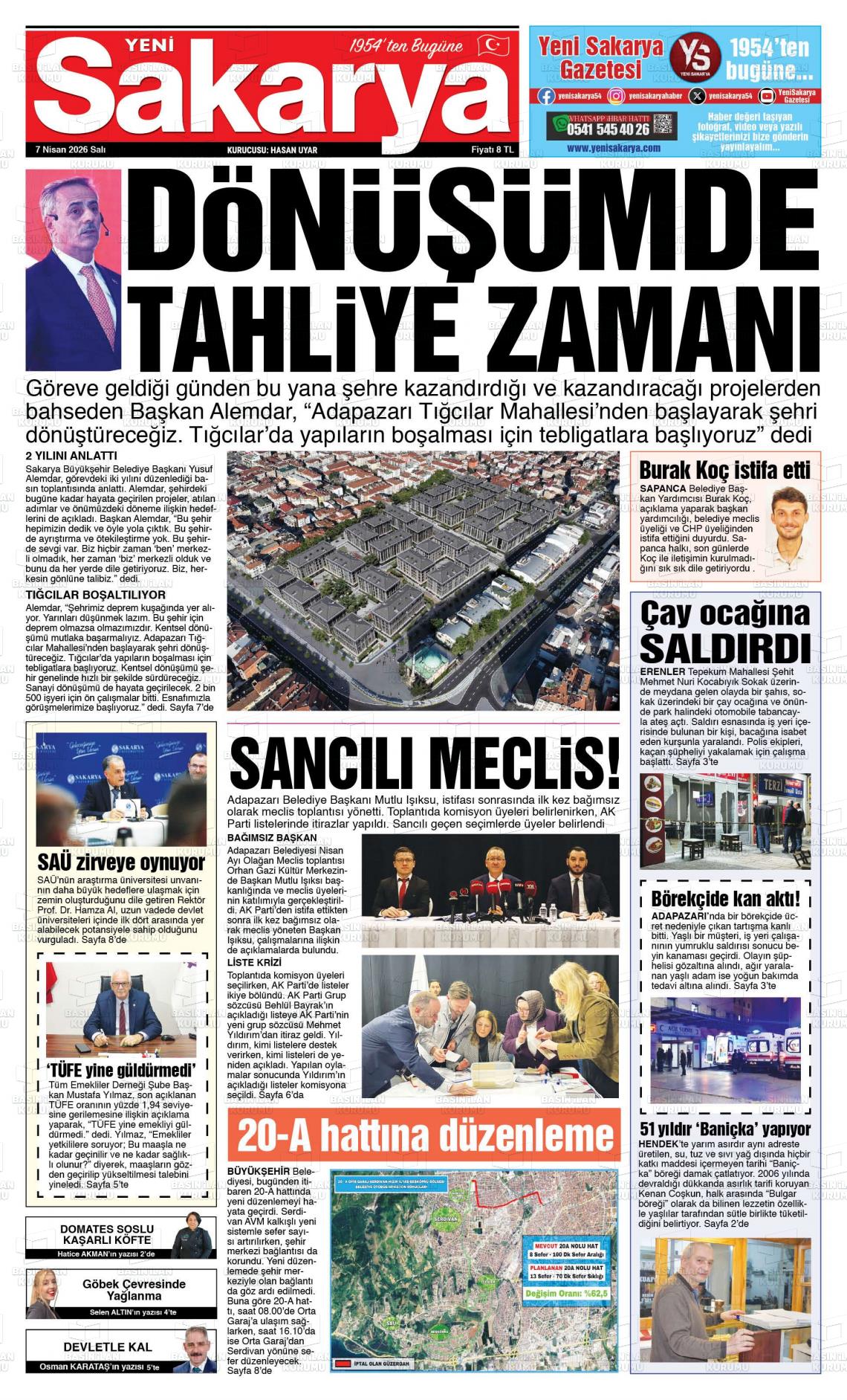 Sakarya Yeni 07.04.2026
