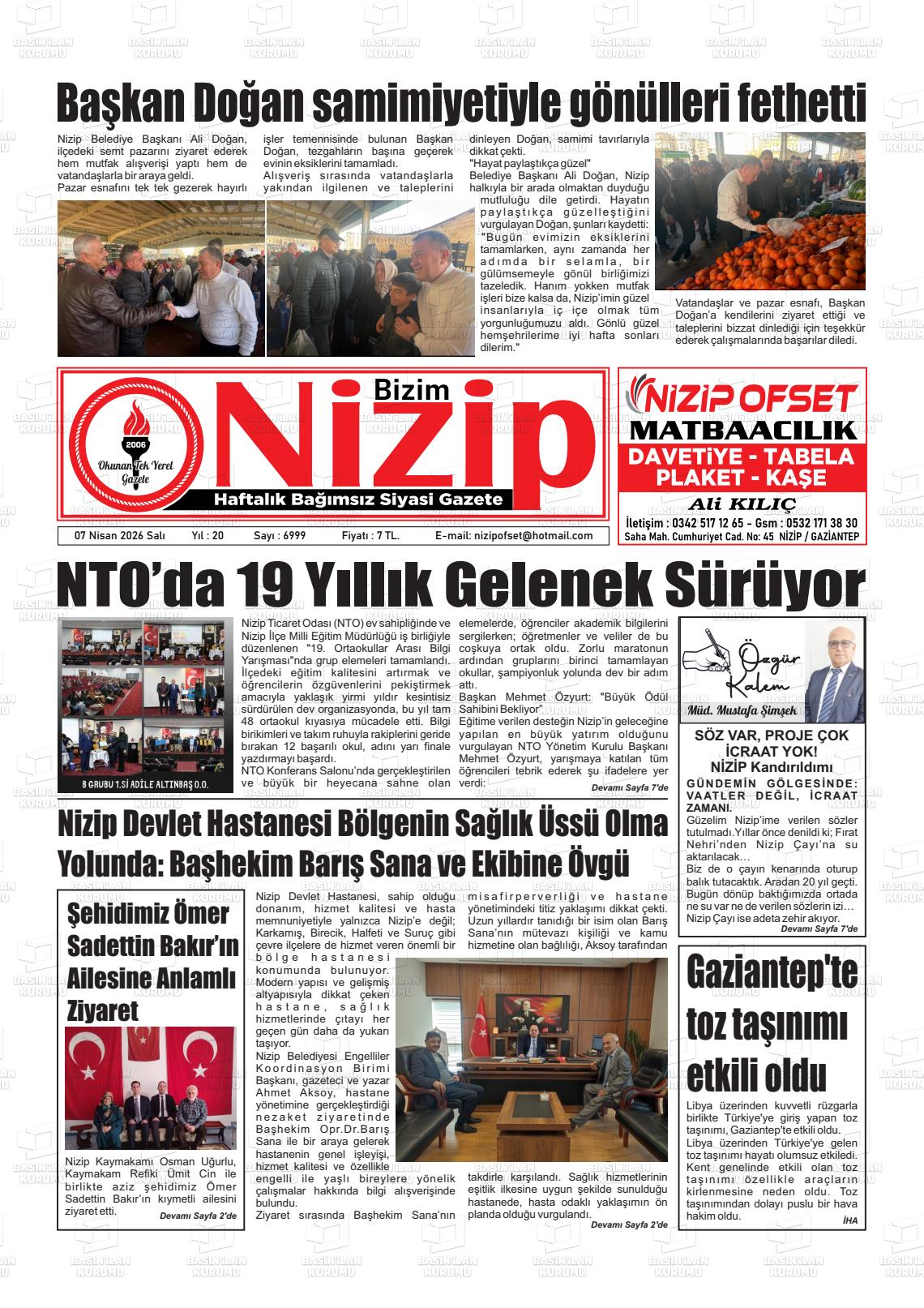 Gaziantep Yesilnizip 07.04.2026