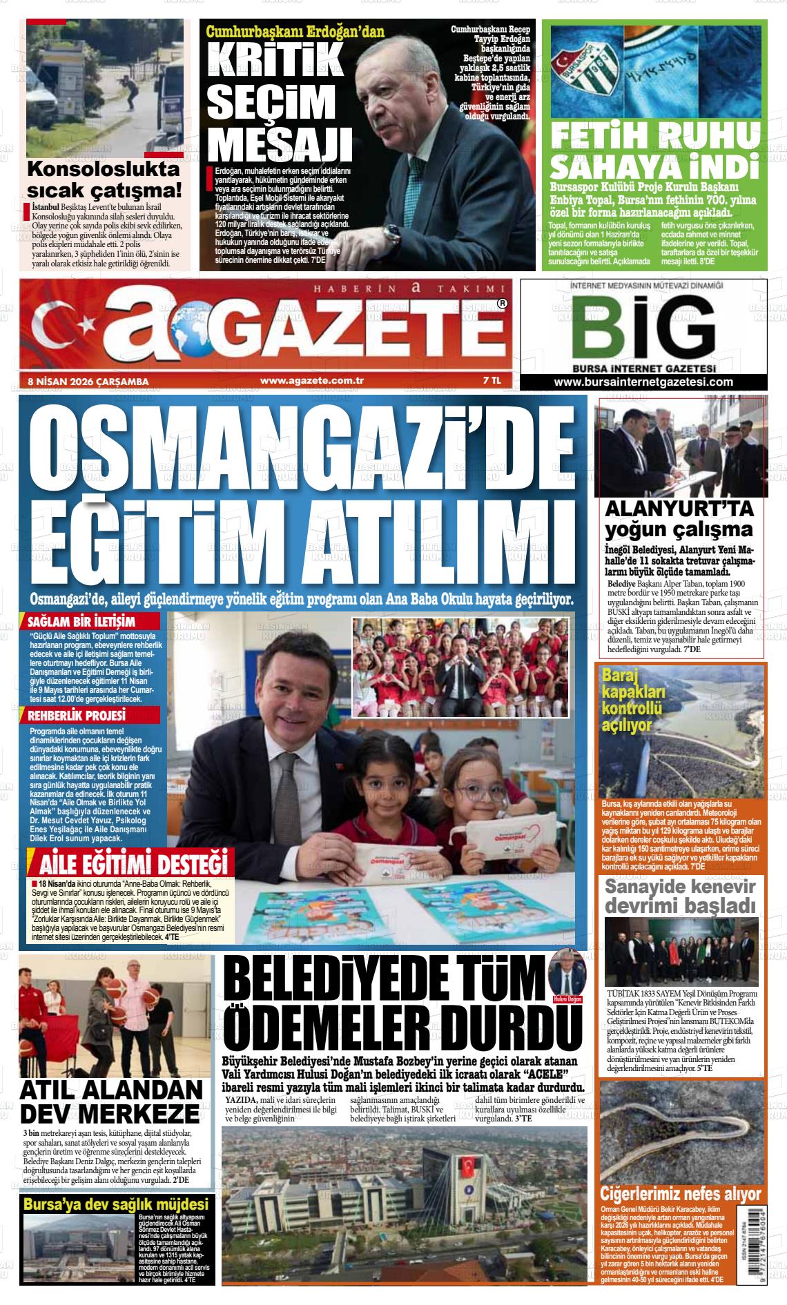 Bursa Agazete 08.04.2026