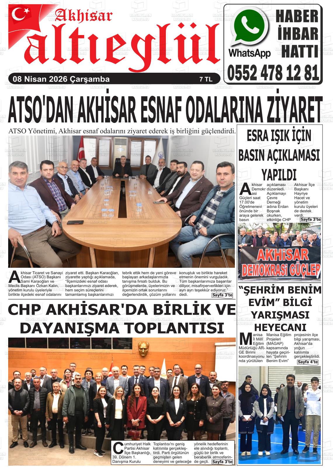 Manisa Akhisargundem 08.04.2026