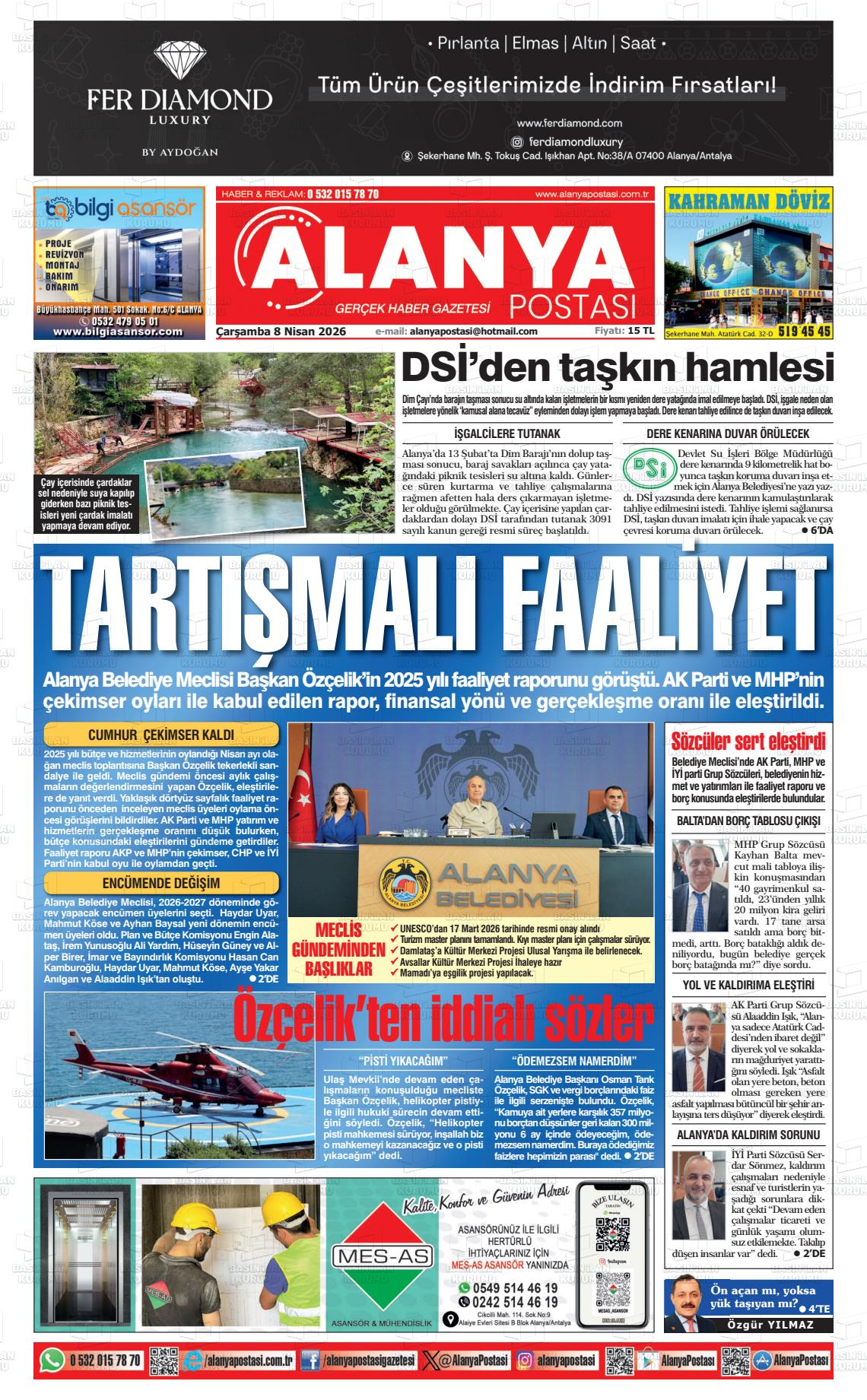 Antalya Alanyapostasi 08.04.2026