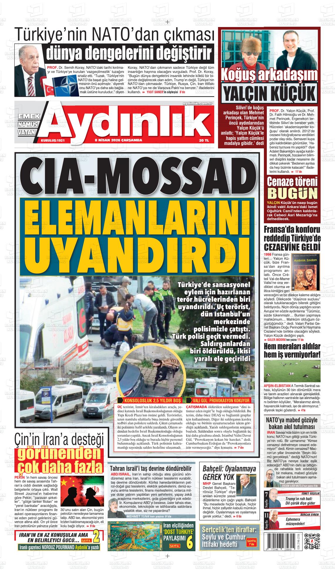Istanbul Aydinlikvatanemeknamus 08.04.2026